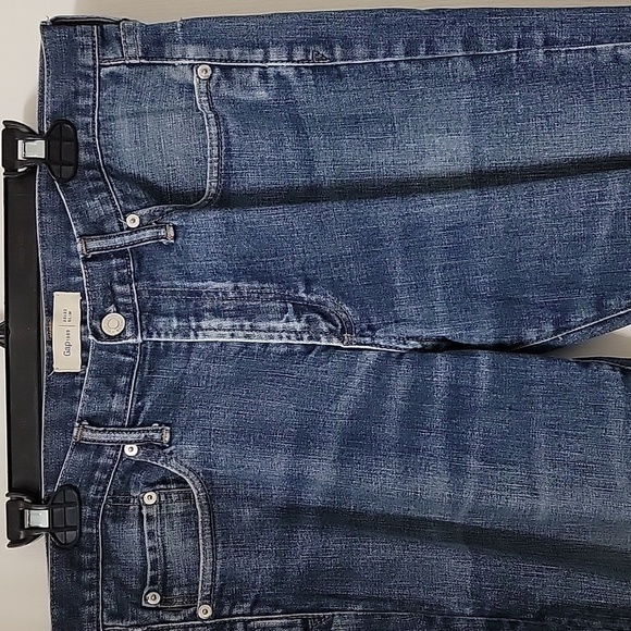 Gap Size 33x32 Slim Denim Blue Jeans - Picture 2 of 13